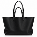 Italian Leather Tote Bag with Spacious Interior and Shoulder Straps
