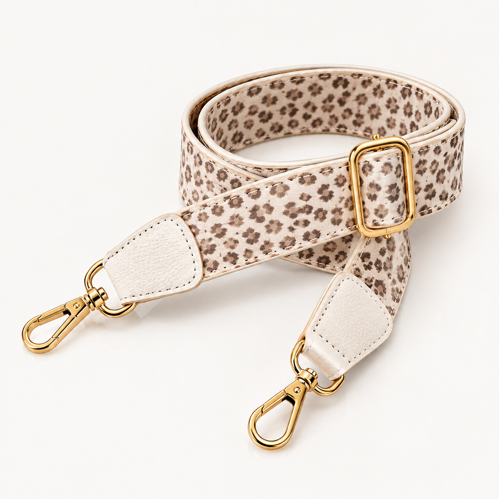 Elegant White Leather Satchel Bag With Gold Hardware